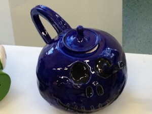 This teapot of Jack from The Nightmare Before Christmas is actually pretty neat, but I'm including it because it is yet another skull....